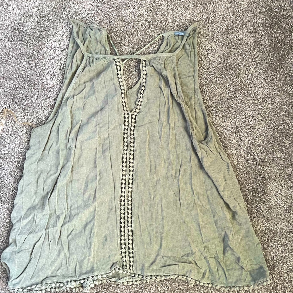 Green Halter Tie Rop